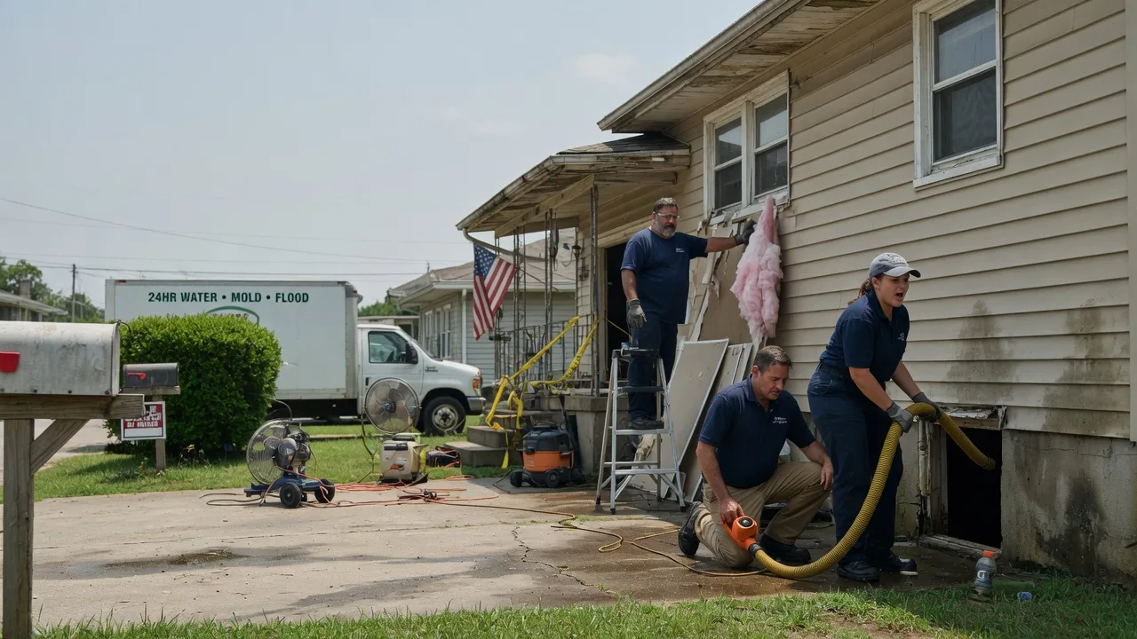 Water Damage Repair in Glen Rose, TX near me